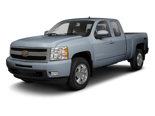 2011 Chevrolet Silverado 1500 LS in Blue Granite Metallic — front three-quarter view