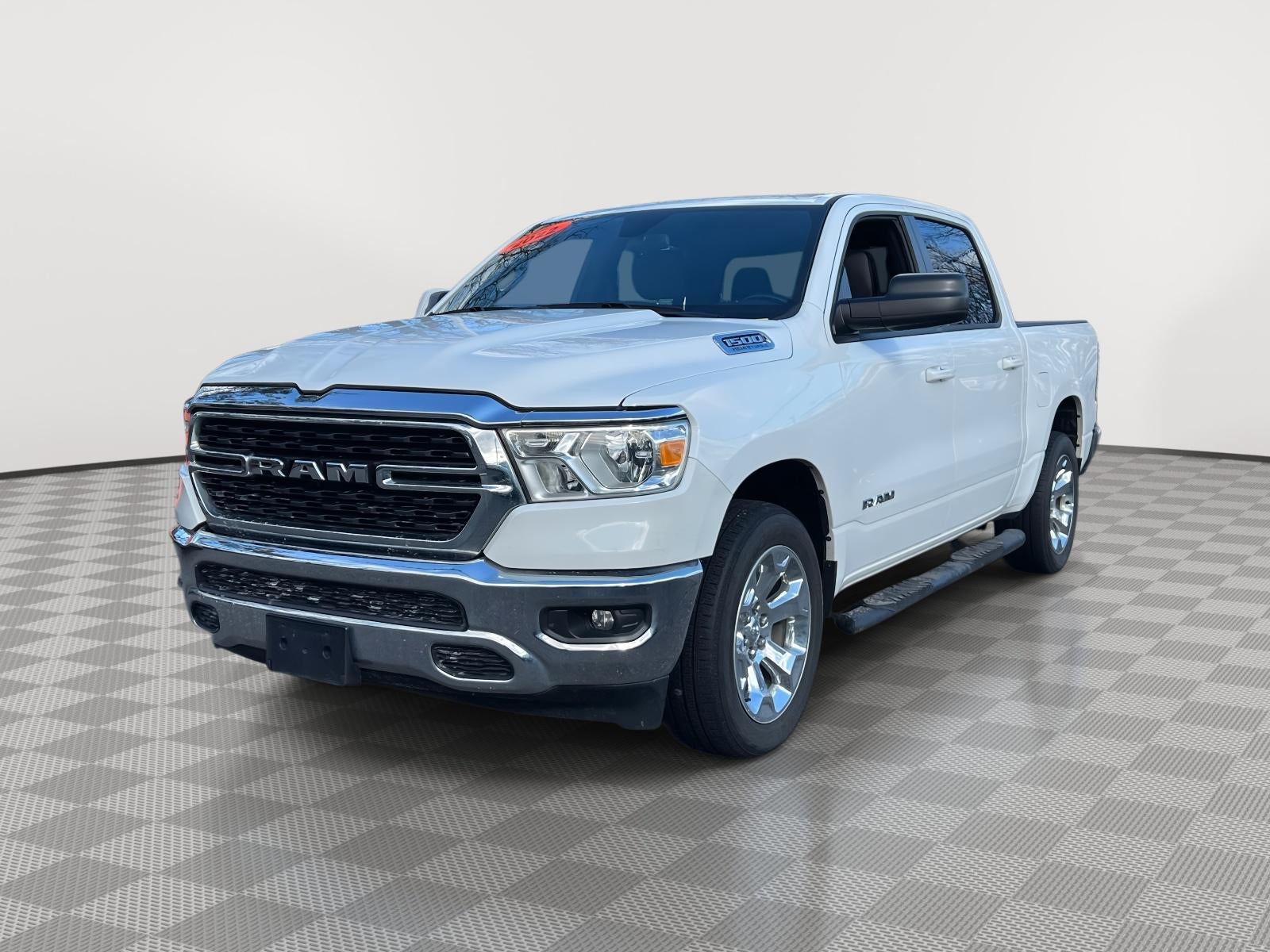 2022 RAM 1500 — rear three-quarter view