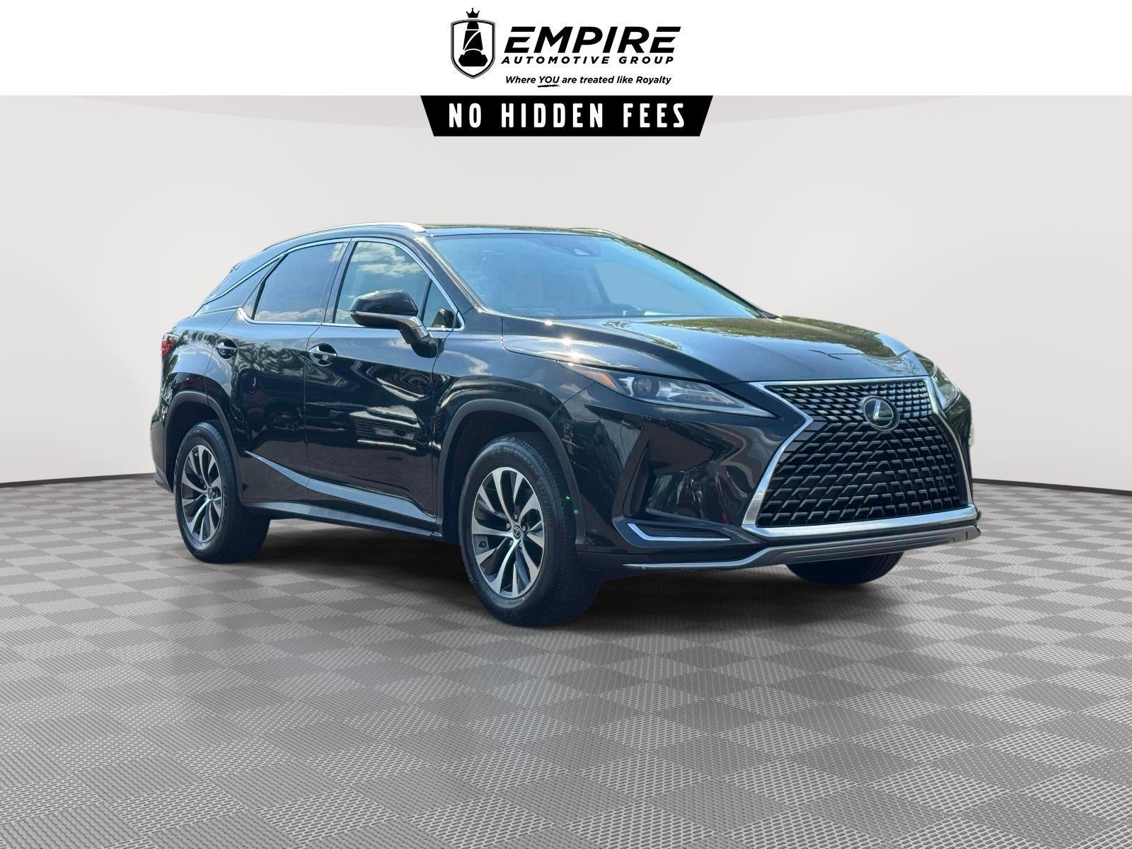 2020 Lexus RX 350 350 in Caviar — front three-quarter view