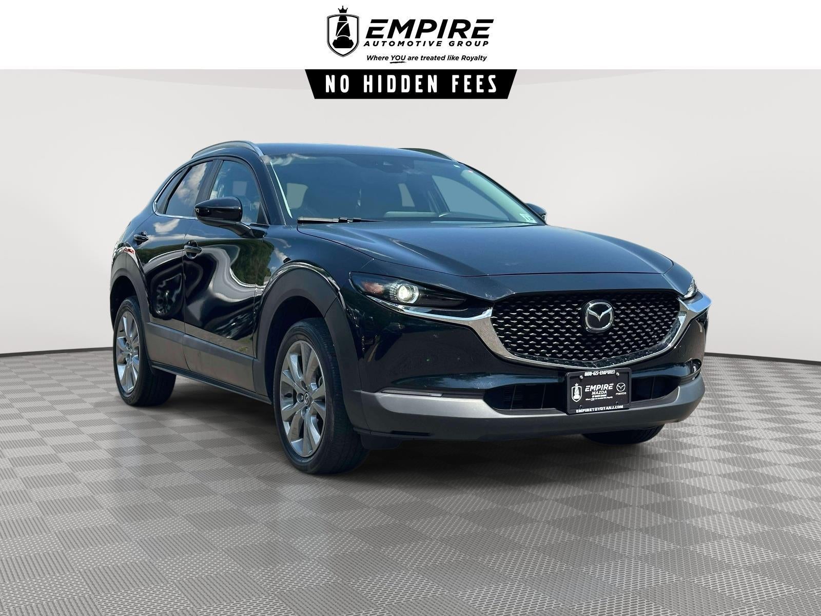 2023 Mazda Mazda CX-30 2.5 S Select in Jet Black Mica — front three-quarter view
