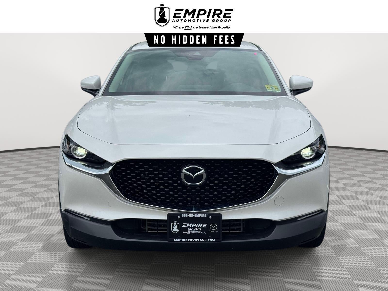 2021 Mazda Mazda CX-30 Preferred in Snowflake White Pearl Mica — front three-quarter view