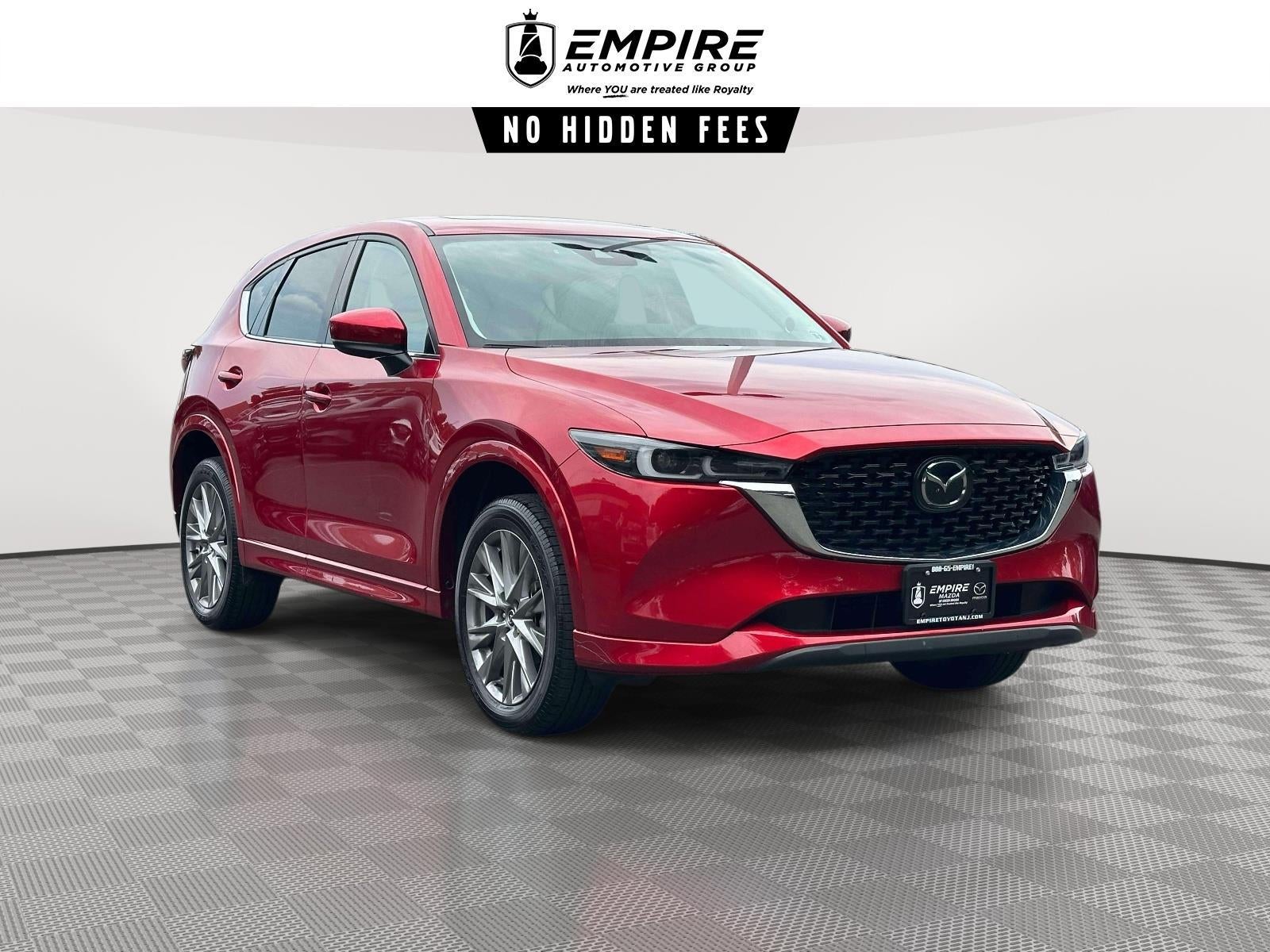 2024 Mazda Mazda CX-5 2.5 S Premium in Soul Red Crystal Metallic — front three-quarter view