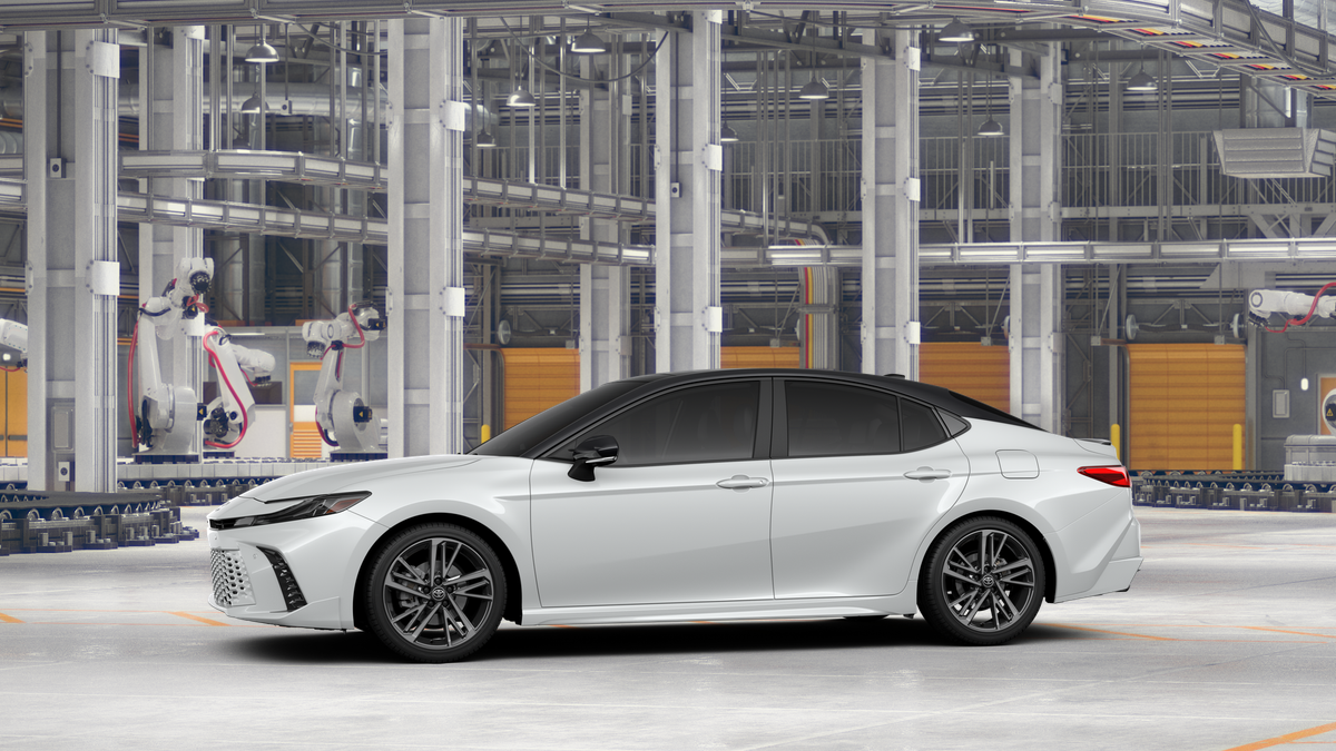 2026 Toyota Camry — rear three-quarter view