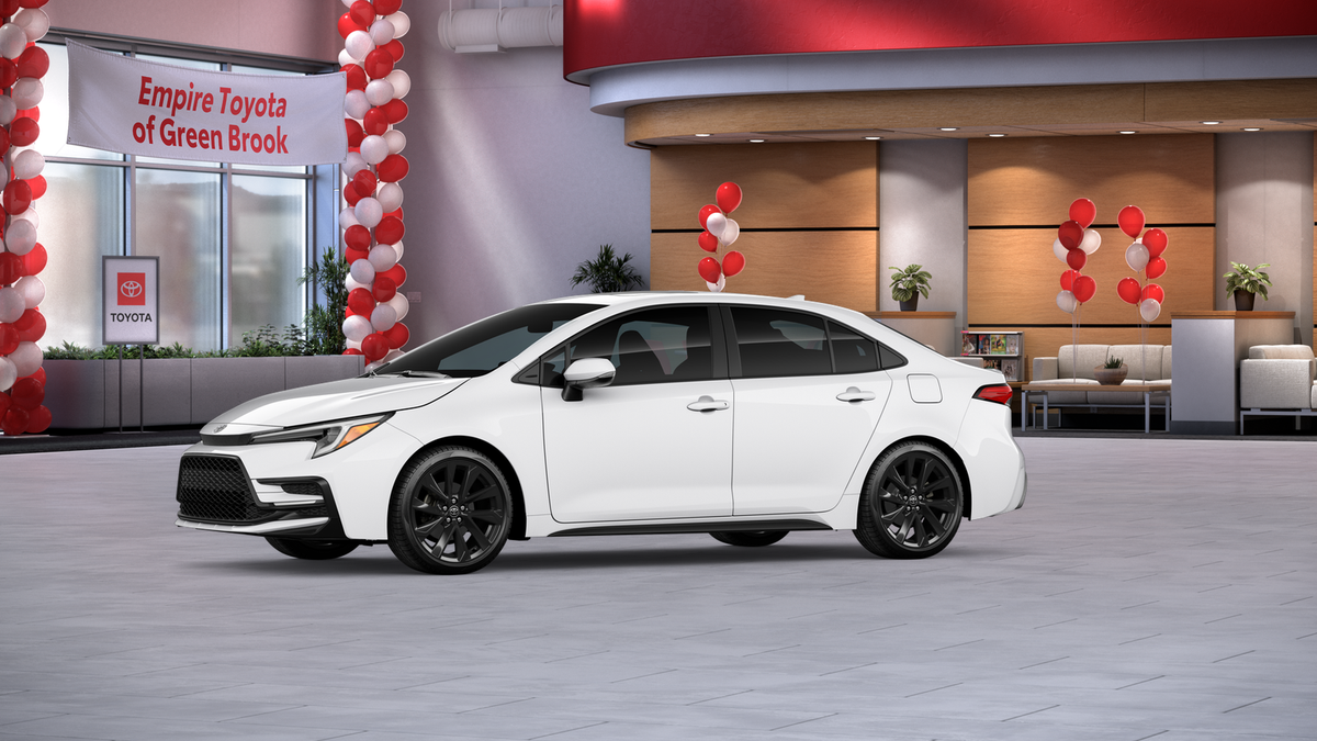 2026 Toyota Corolla — rear three-quarter view