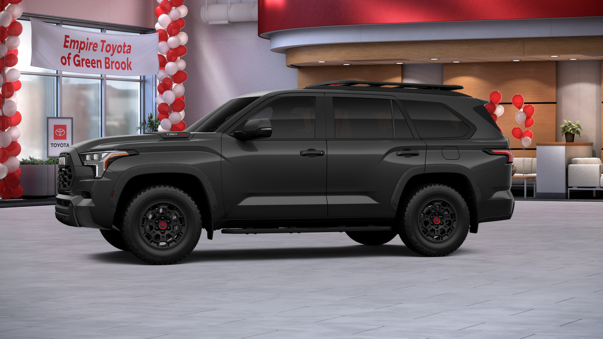 2026 Toyota Sequoia — rear three-quarter view