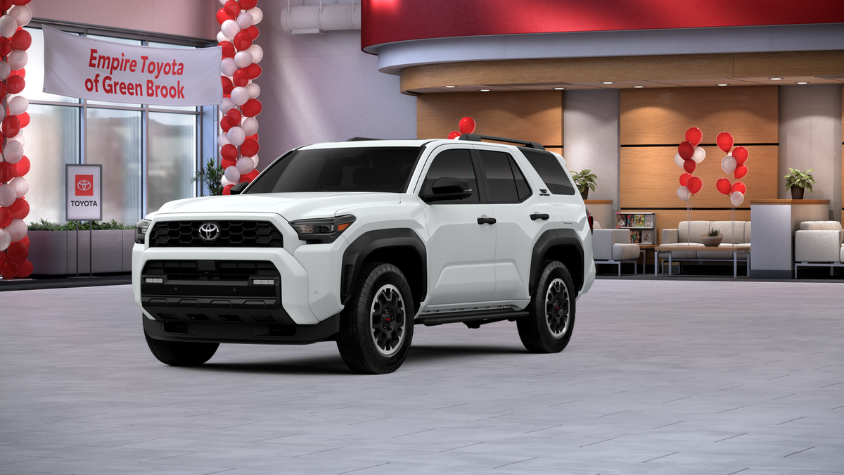 2026 Toyota 4Runner TRD Off-Road Premium in Ice Cap — front three-quarter view
